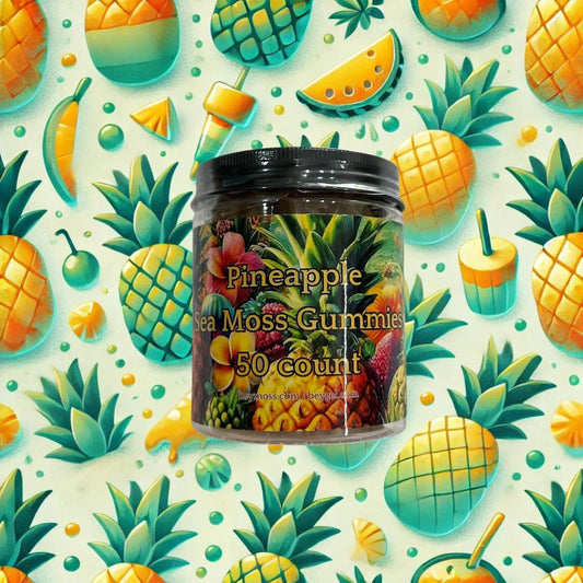 Pineapple Flavored Gummies (50 count)