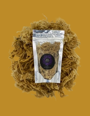 RAW Wildcrafted Gold Sea Moss (2oz)