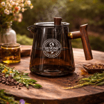 Beyond Healing Tea Glass Teapot Set (800 mL) — Teapot + 4 Cups - Image 6